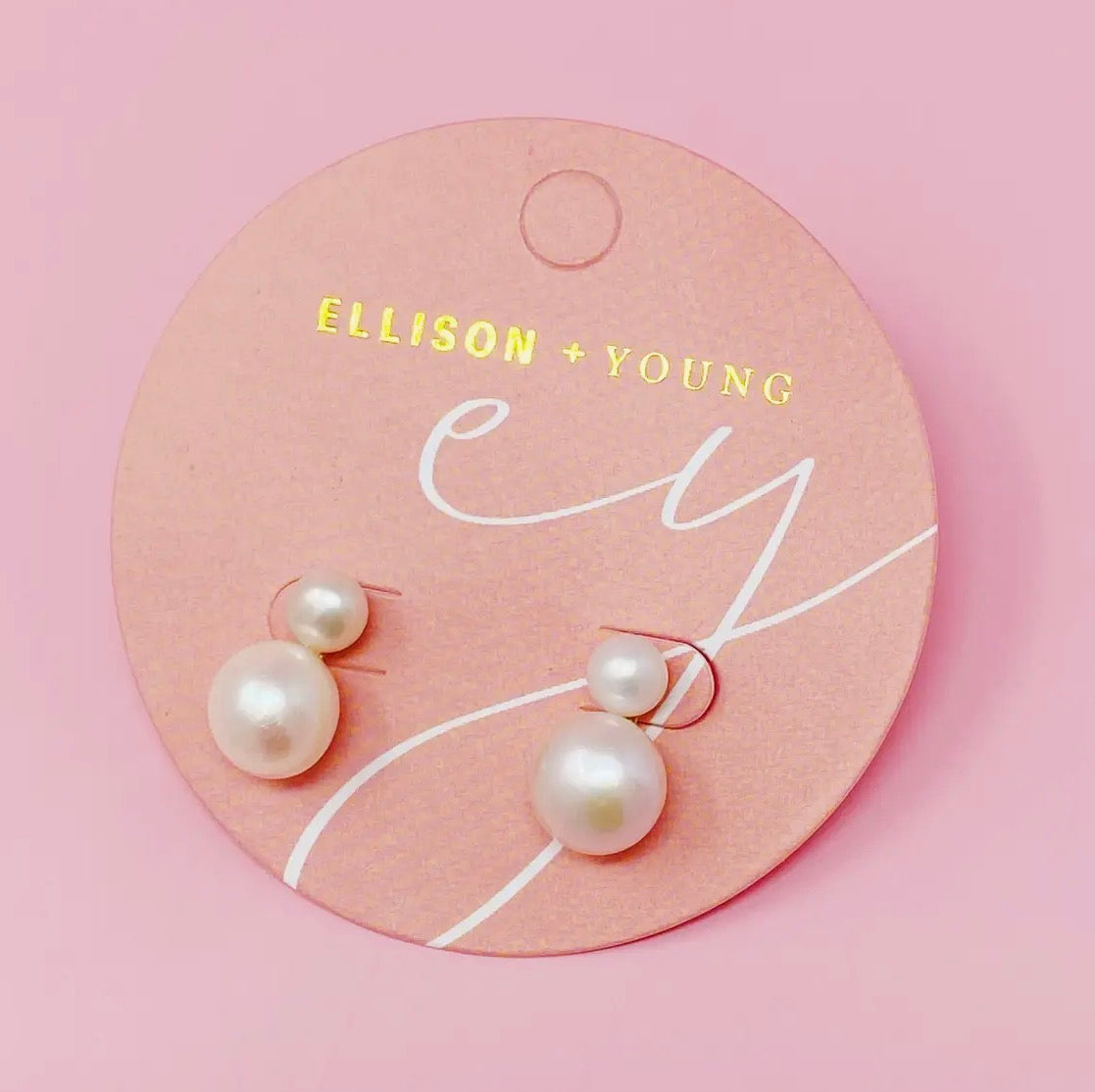 Double The Pearl Earring