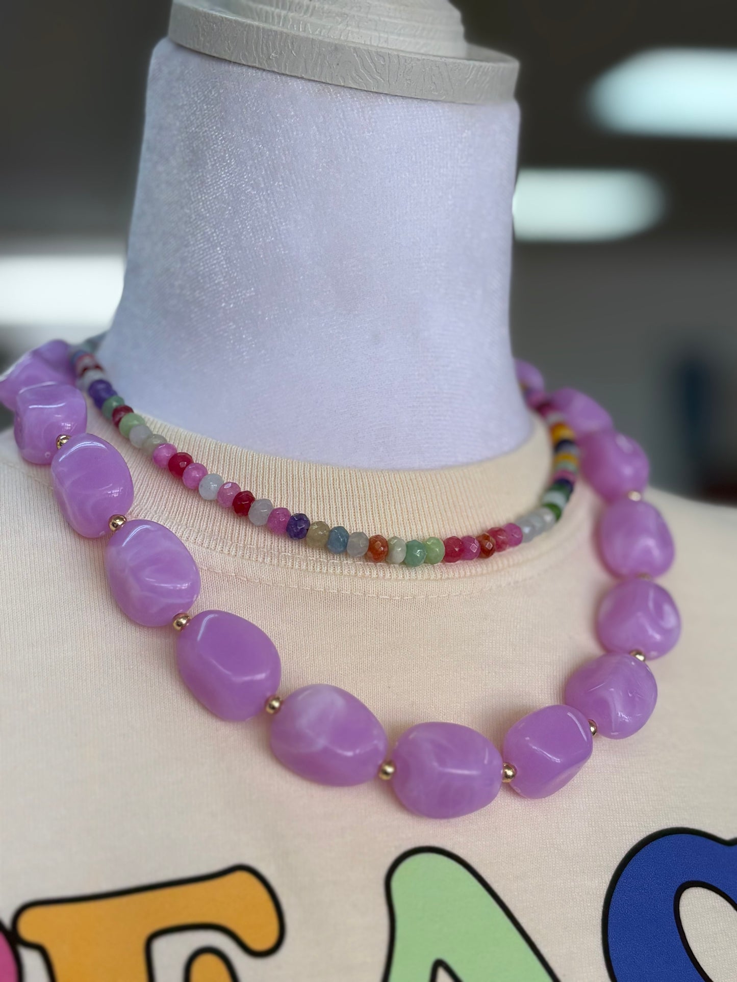 Candy Plum Necklace