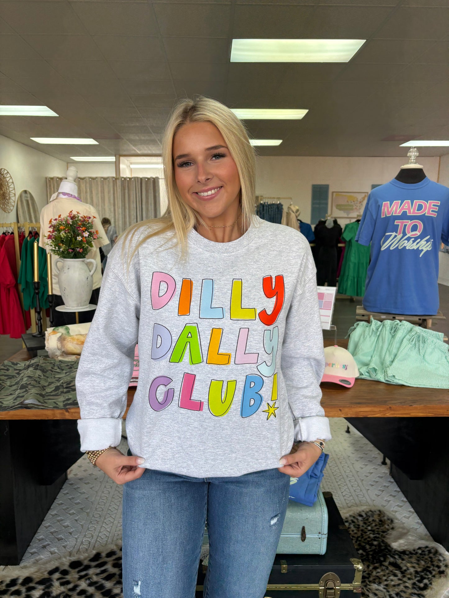 Dilly Dally Sweatshirt