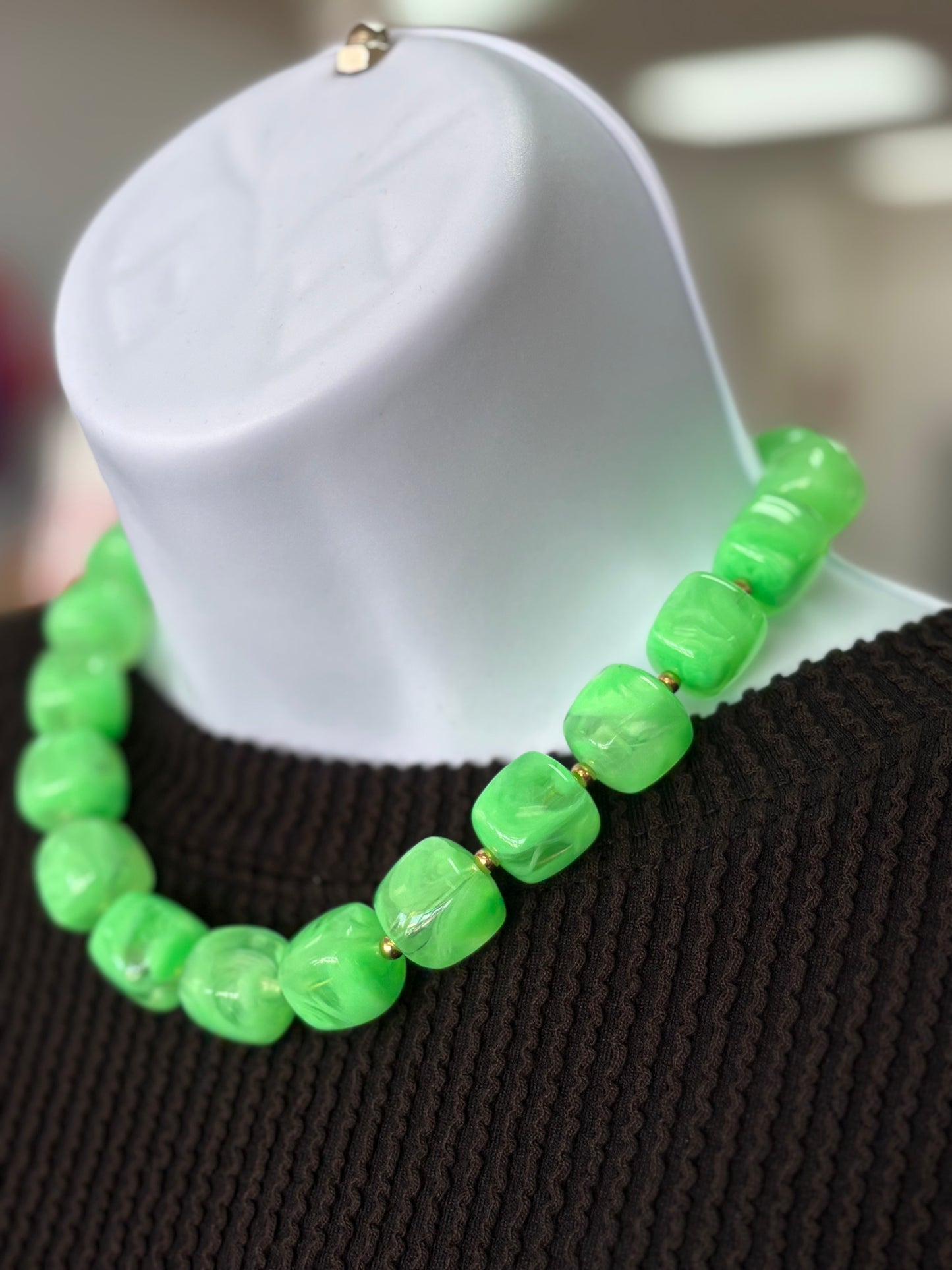 Key Lime Necklace