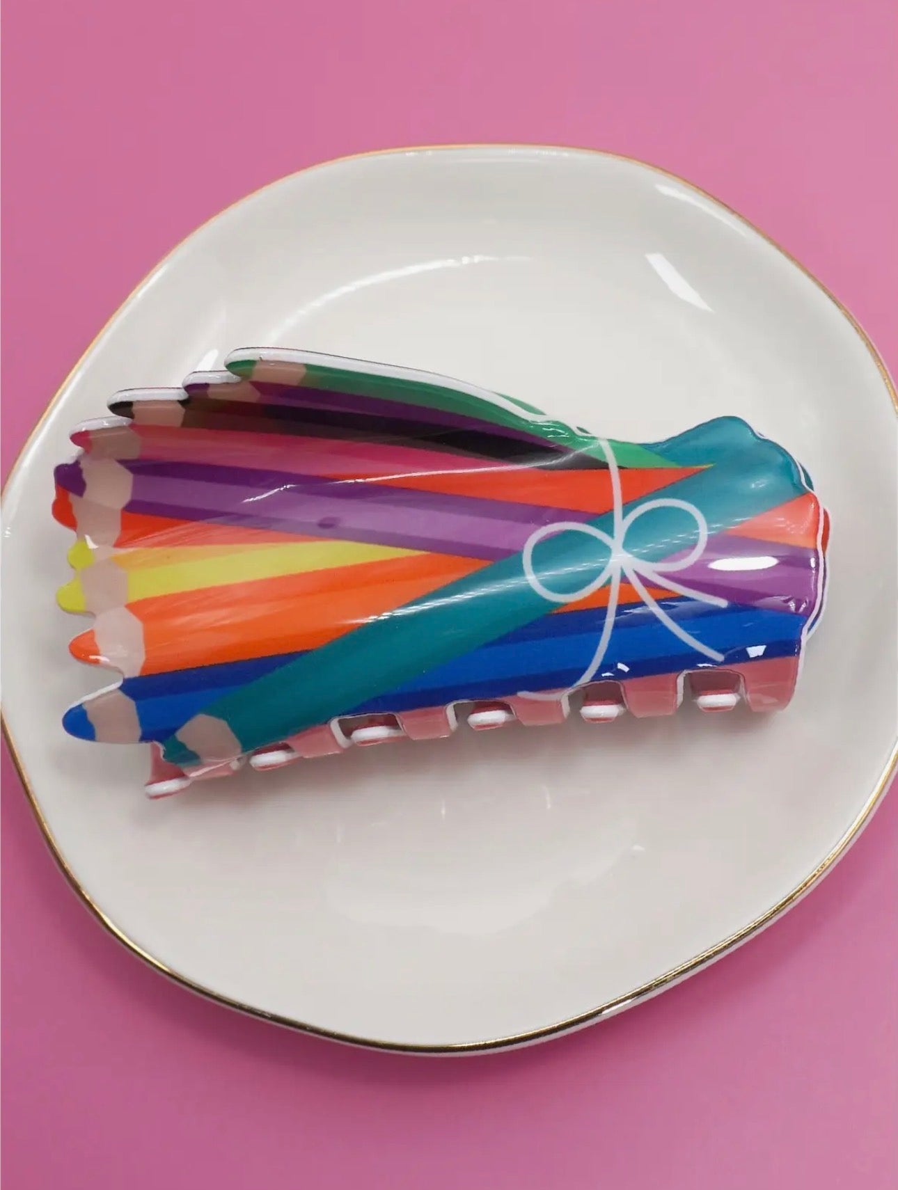 Colored Pencil Claw Clips