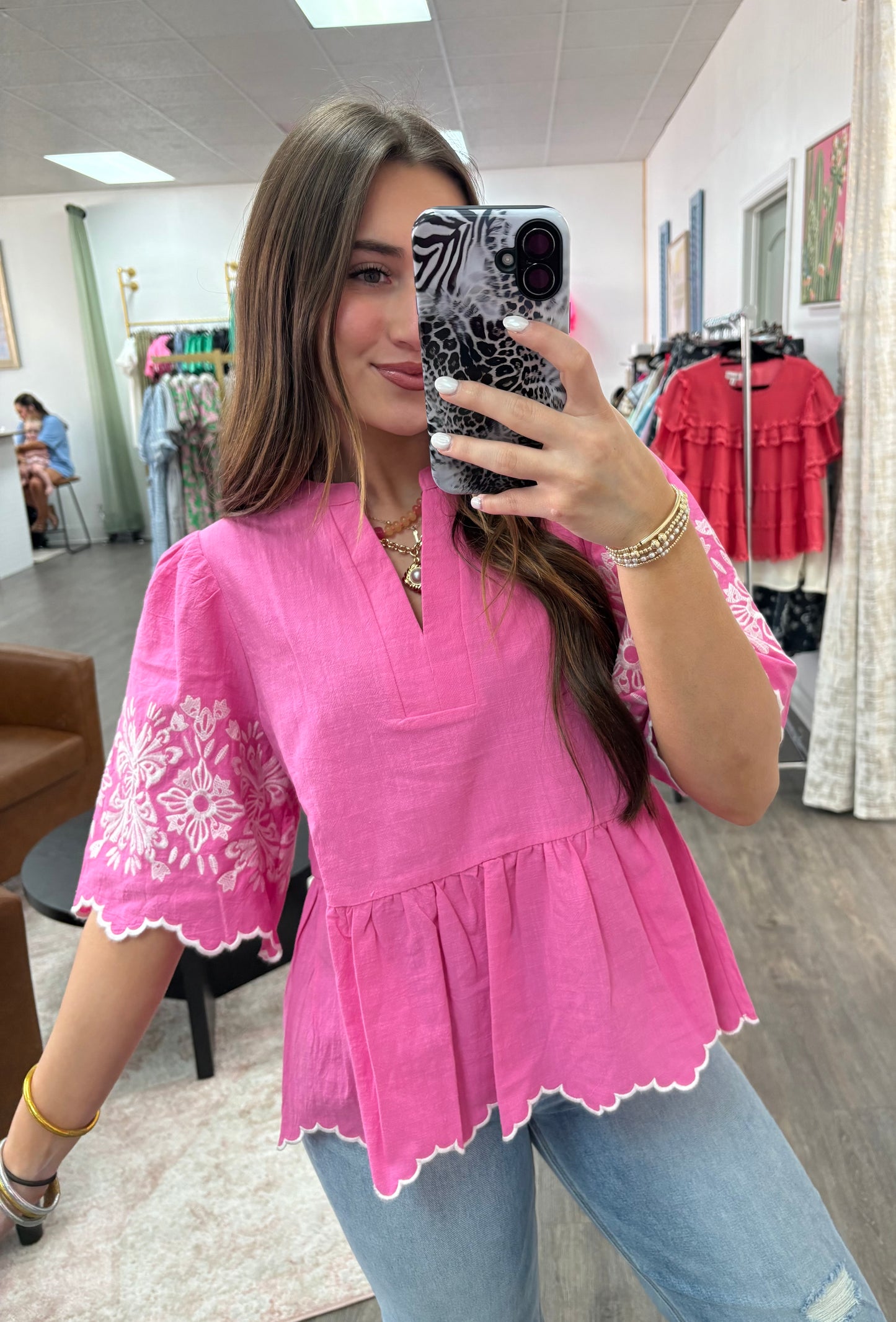 Blushing Petals Blouse