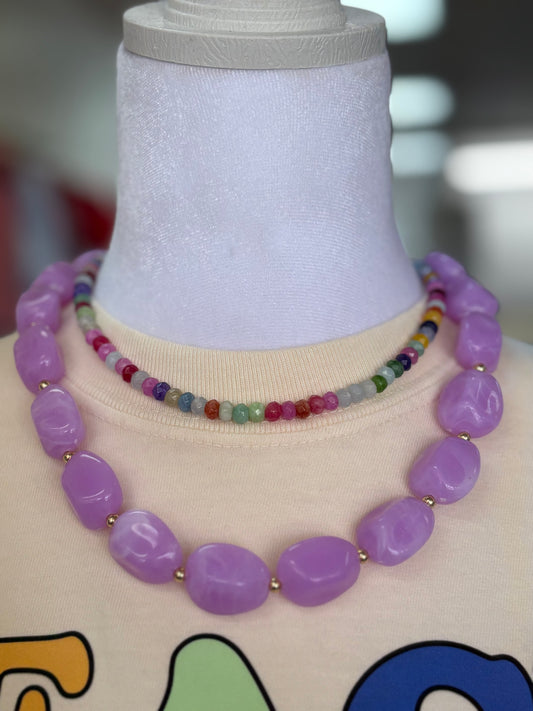 Candy Plum Necklace