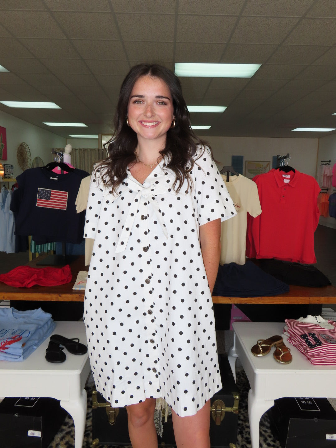 Audrey Dot Dress