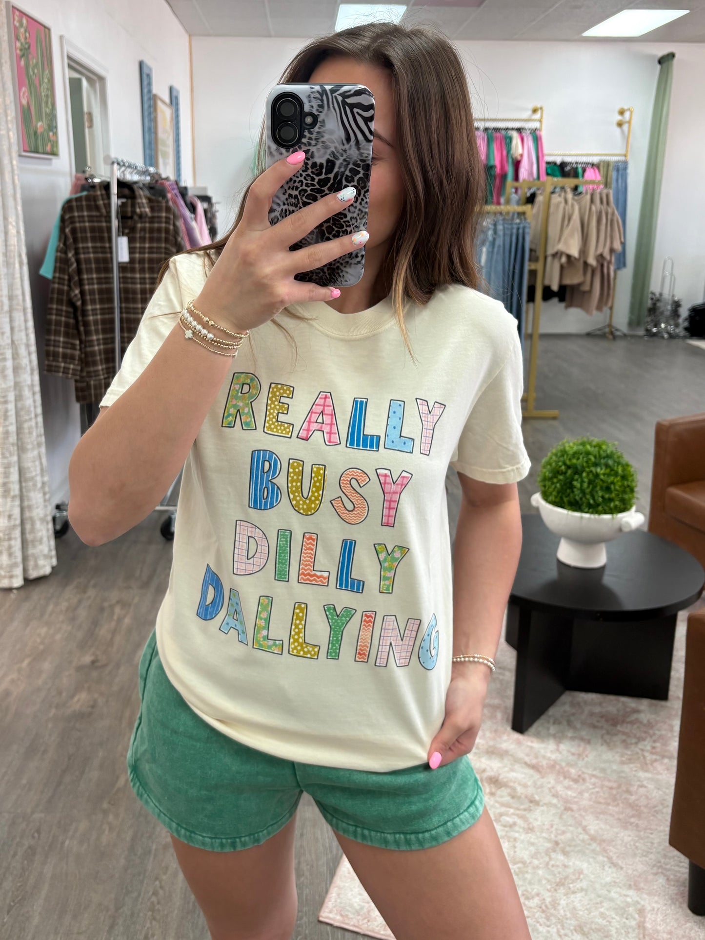 Busy Dilly Dallying Tee