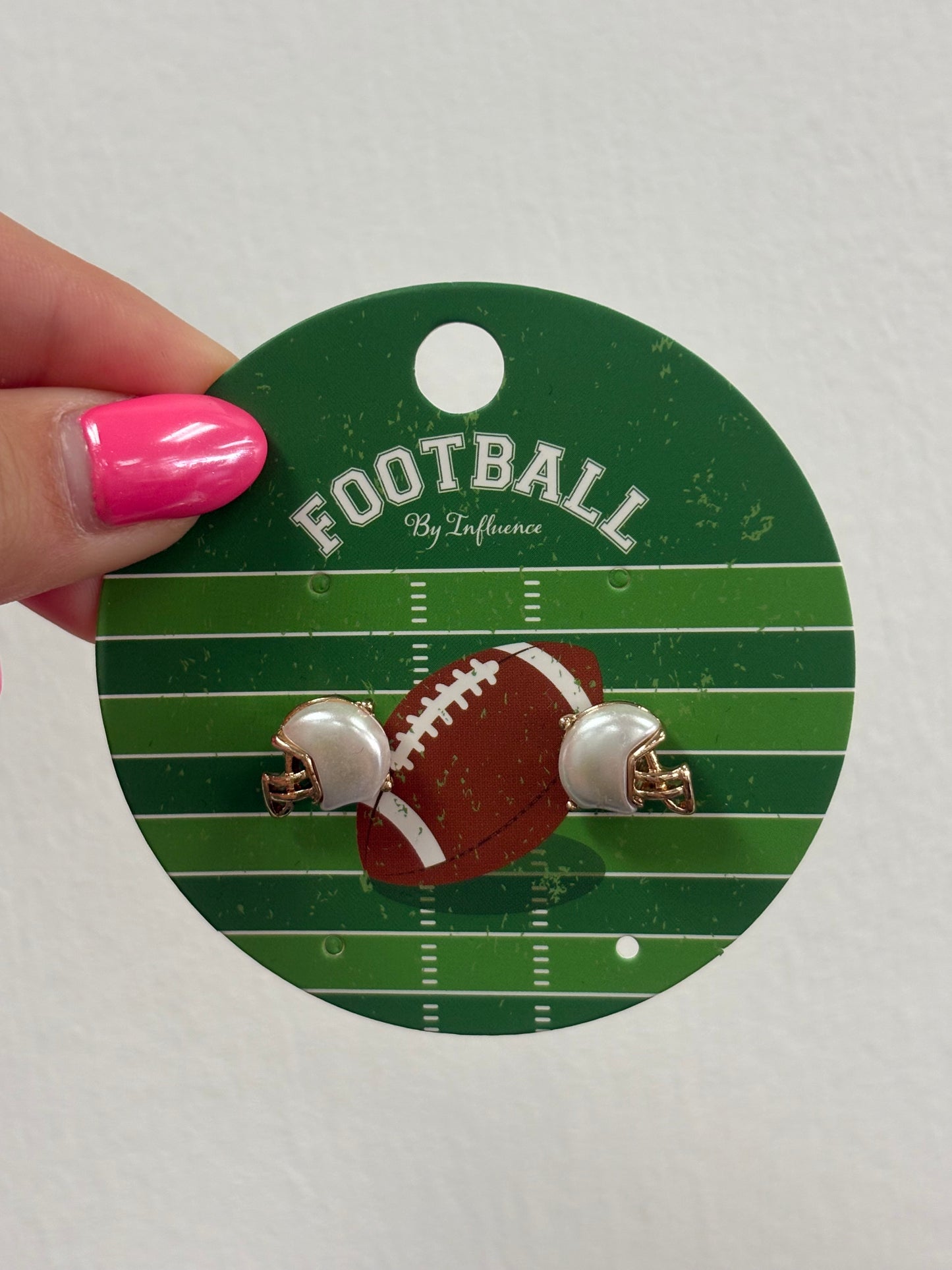 Football Helmet Earring