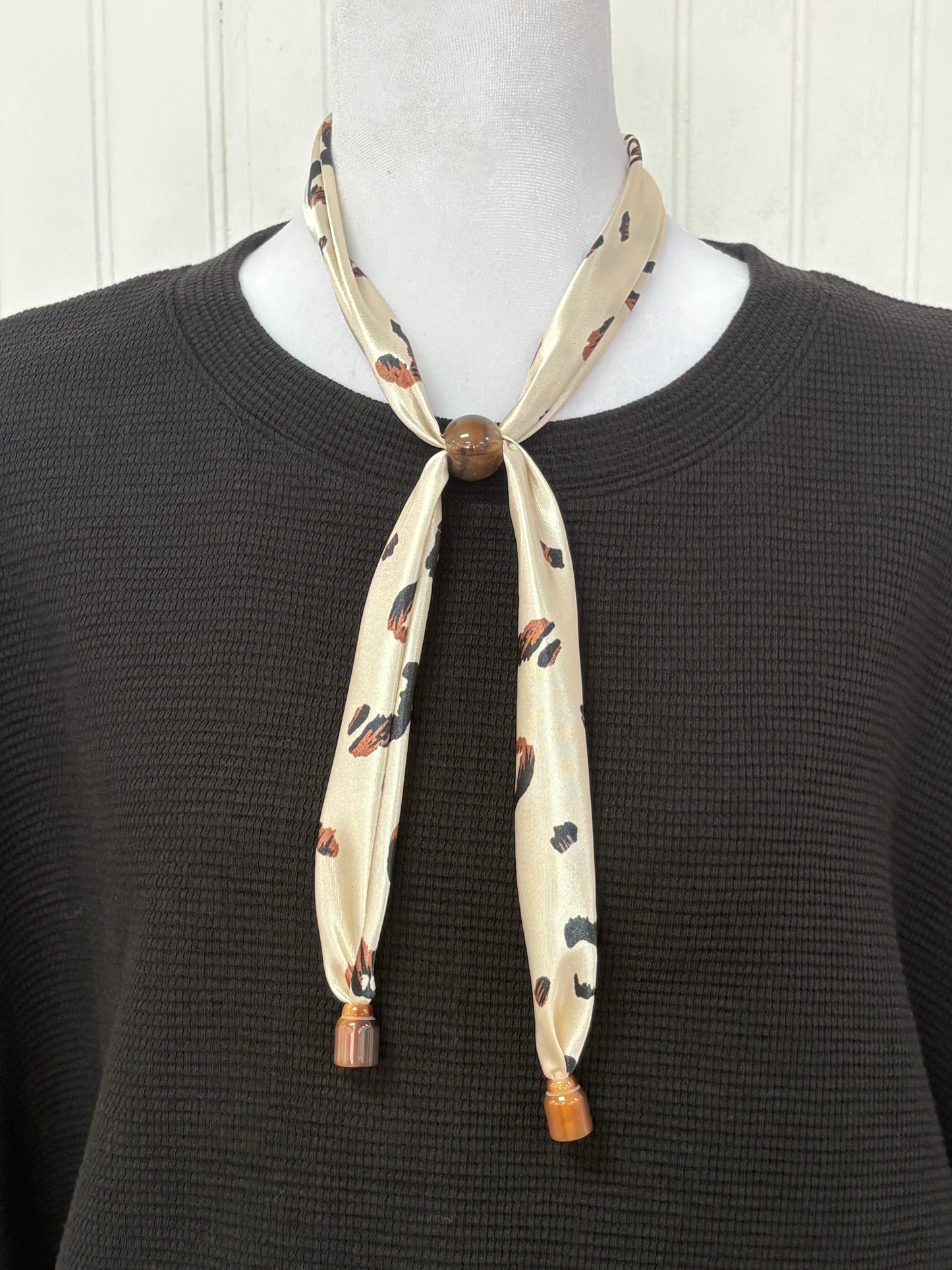 Cheetah Bandanna Necklace