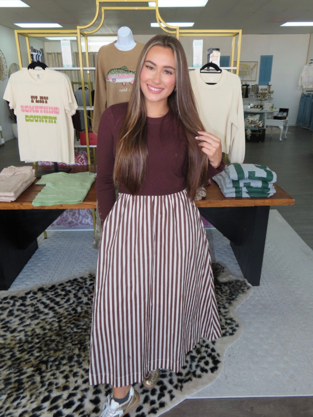 Cocoa & Cream Dress