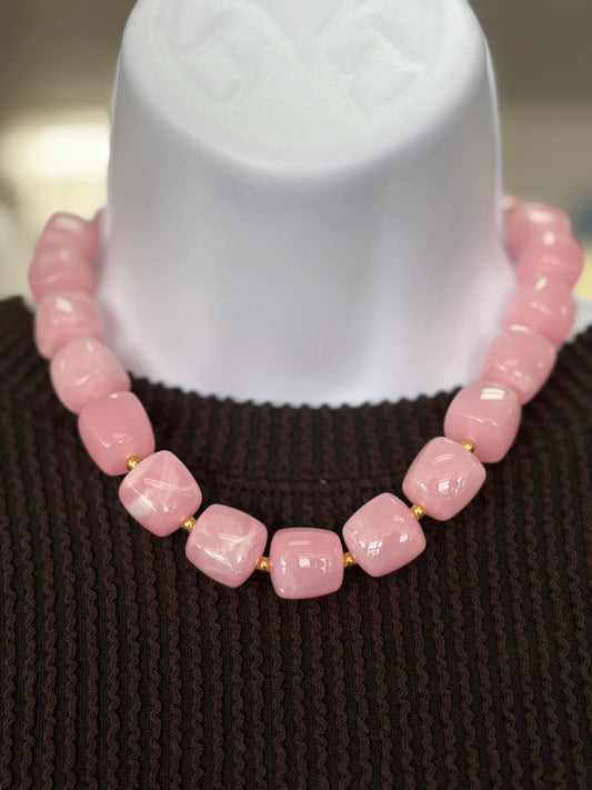 Pink Horizon Necklace