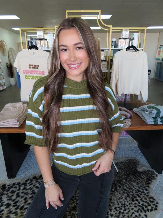 The Sunday Stripe Sweater
