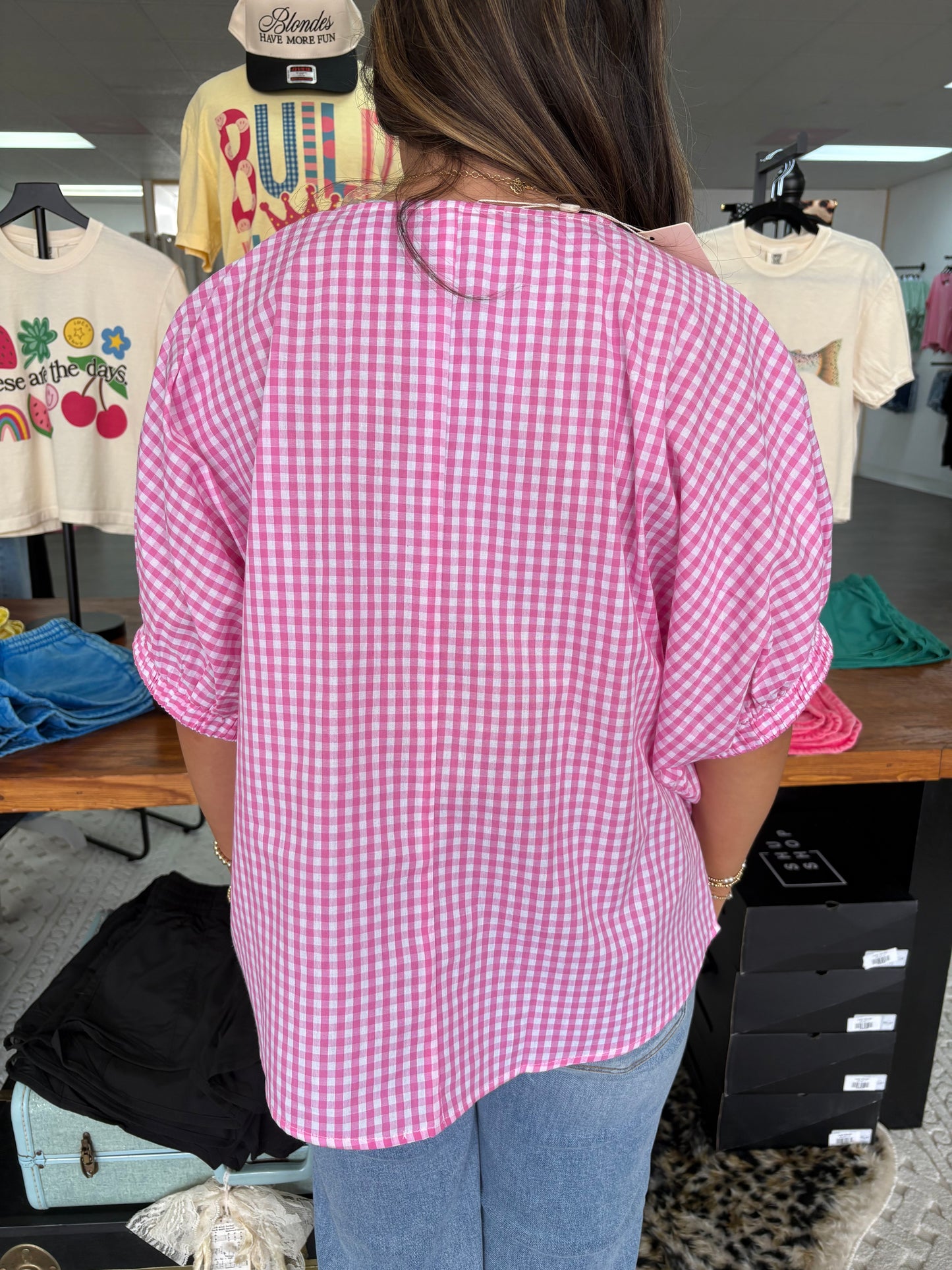 Strawberry Picnic Top
