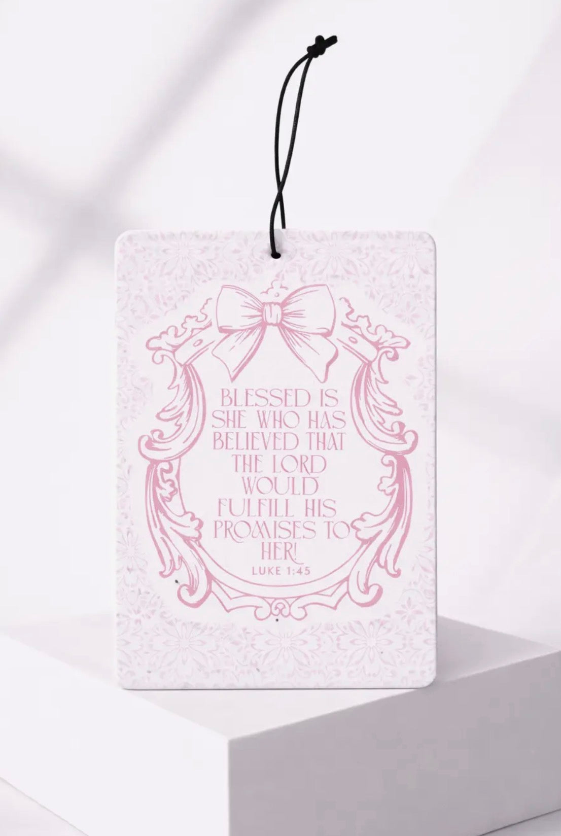 Blessed Is She Car Air Freshener