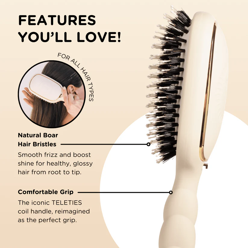 Boar Bristle Hair Brush