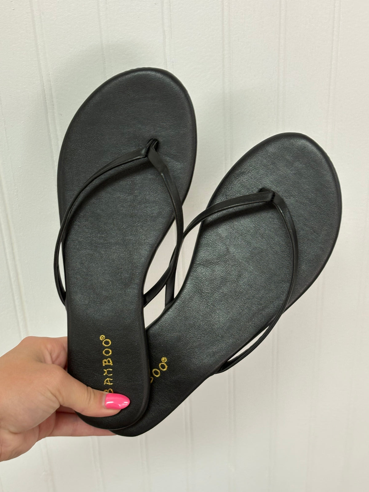 Beachside Black Flip Flops