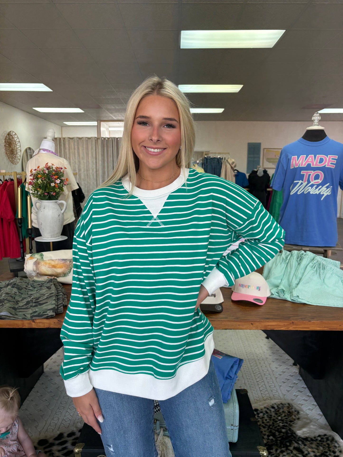 Striped Pullover