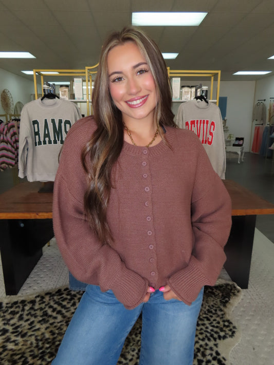 Brown Sugar Cardi