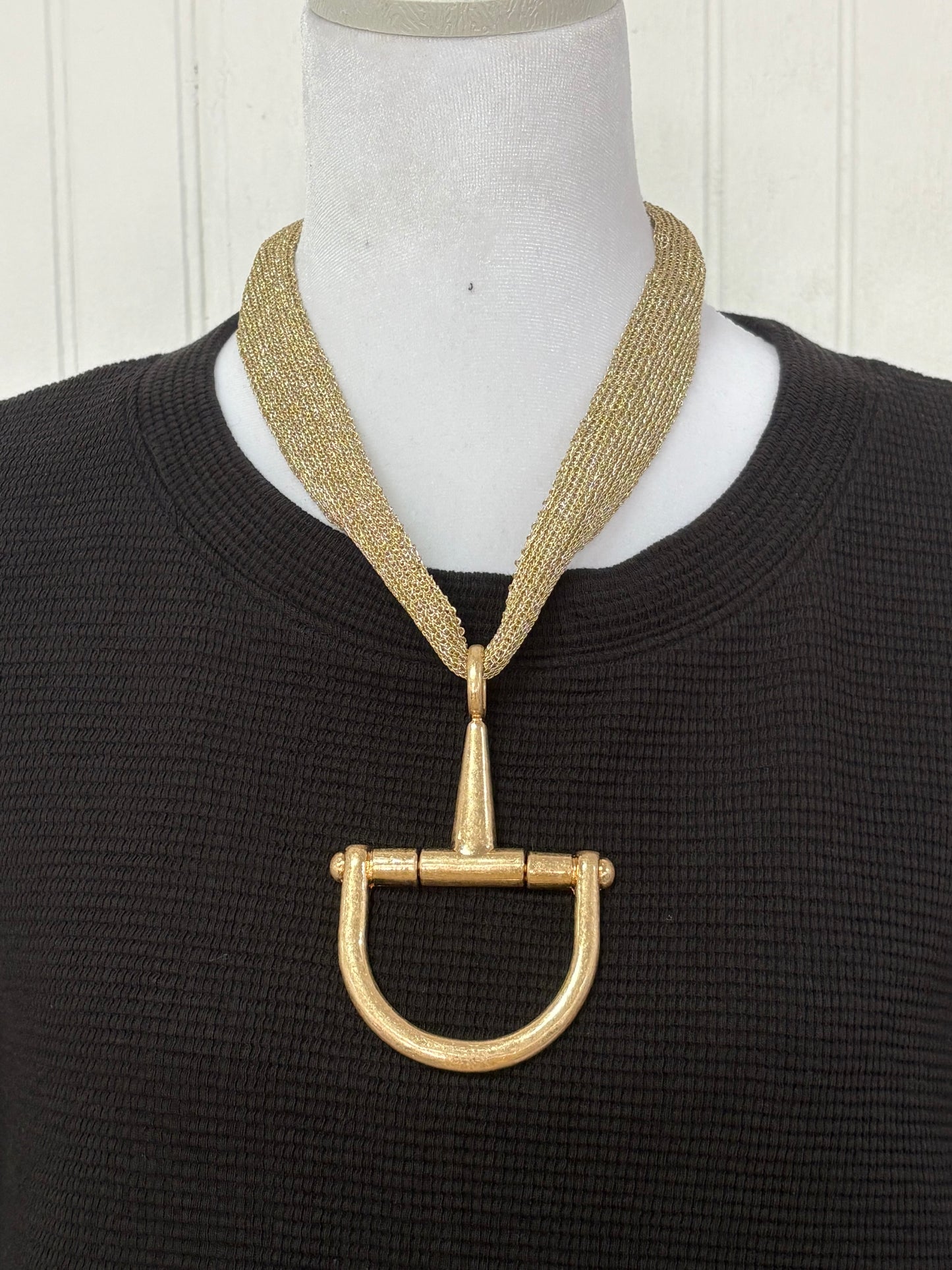 Nothing Like It Horse Bit Necklace