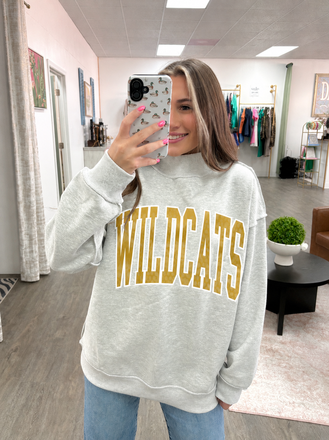 PREORDER Wildcats Mock Neck