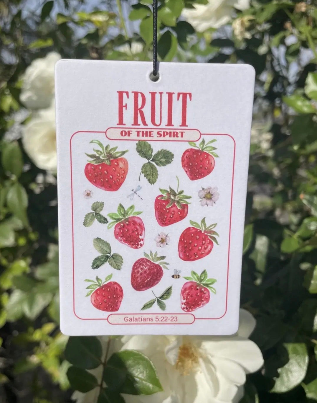 Fruit Of The Spirit Car Air Freshener