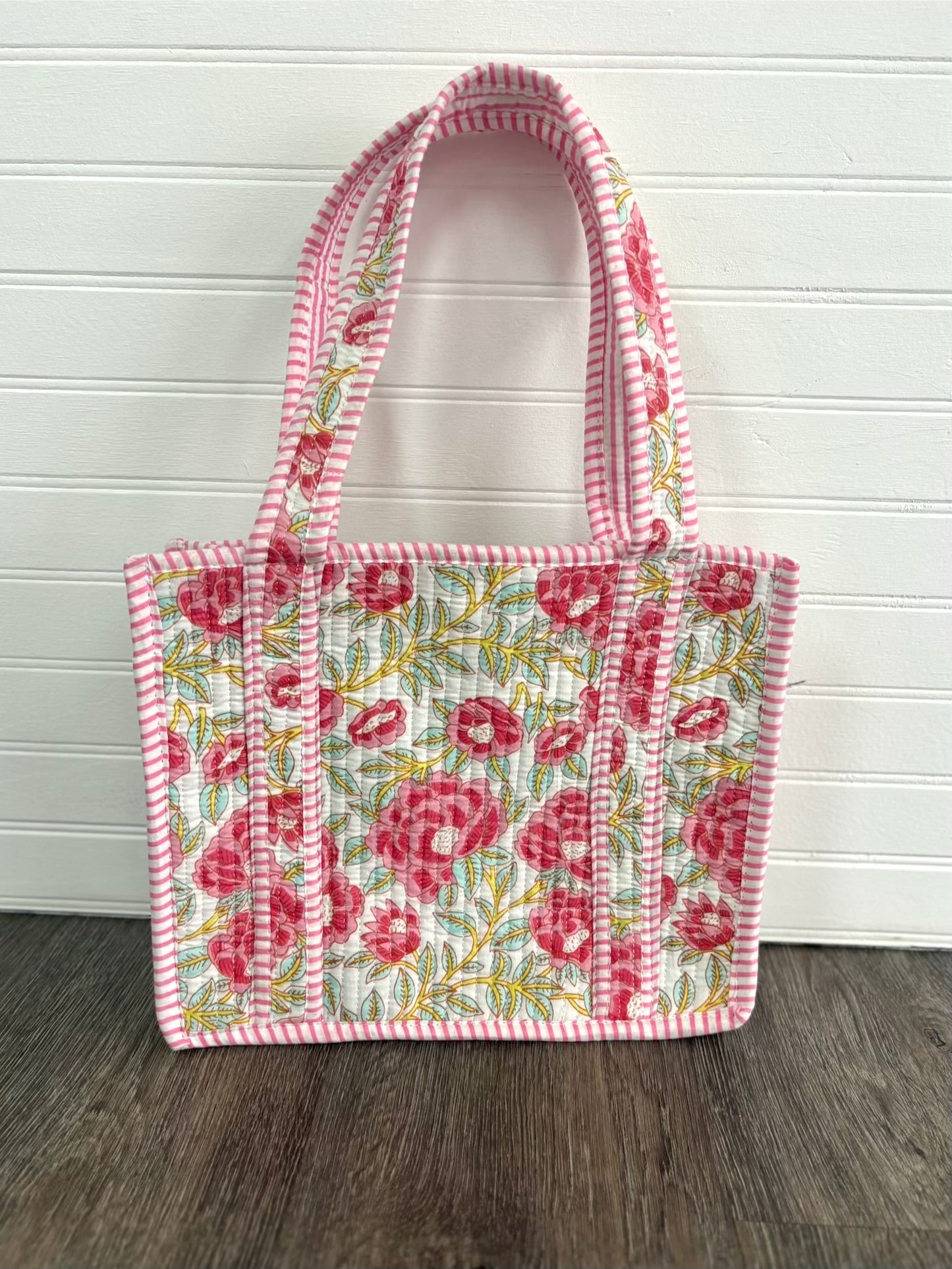 Vintage Rose Mini Tote Bag