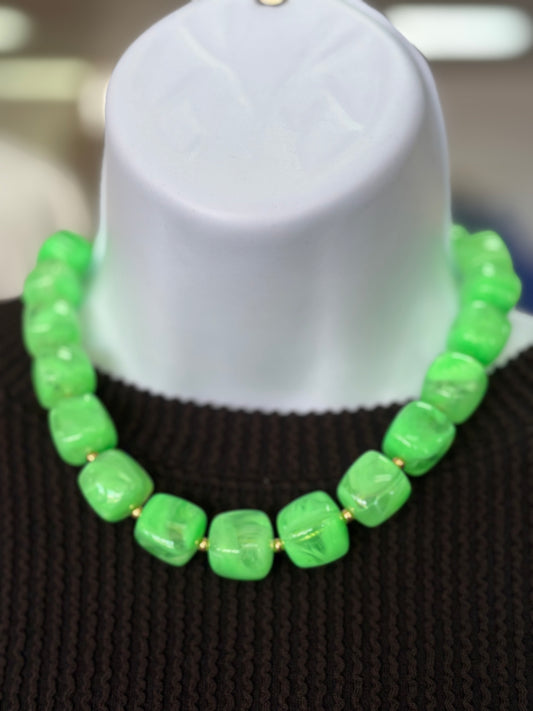 Key Lime Necklace