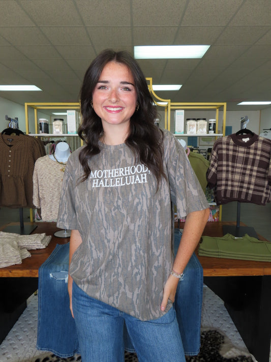 Mossy Oak Motherhood Hallelujah Tee