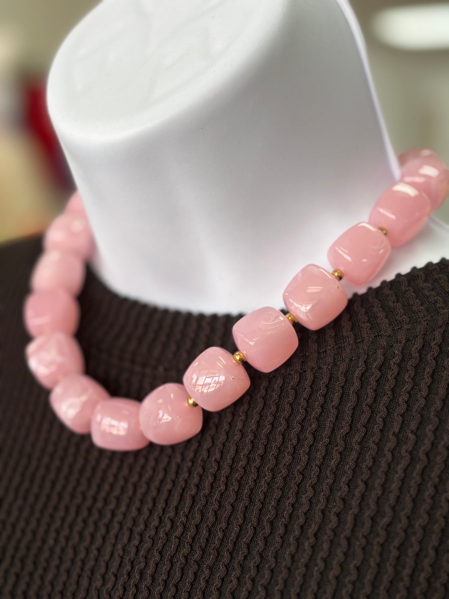 Pink Horizon Necklace