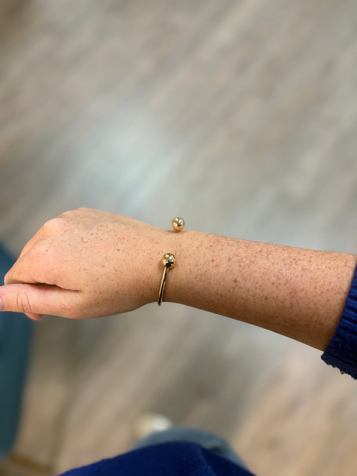 Gold Cuff Bracelet