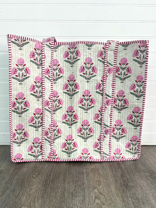 Cottage Blossom Tote Bag