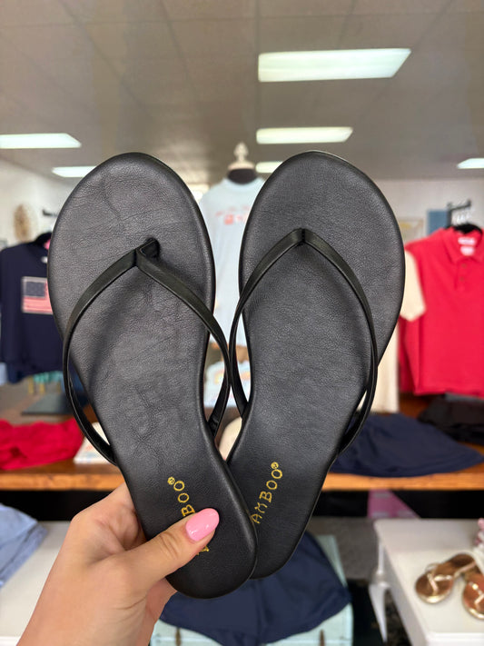 Beachside Black Flip Flops