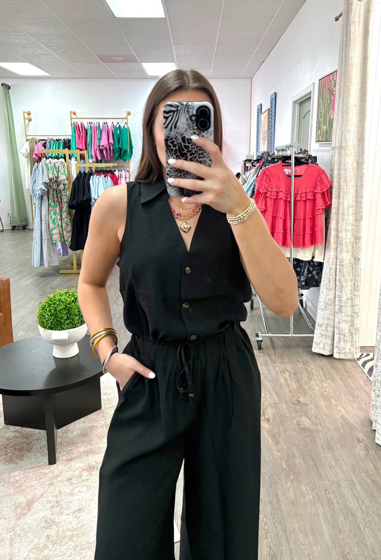 Jetset Linen Tank