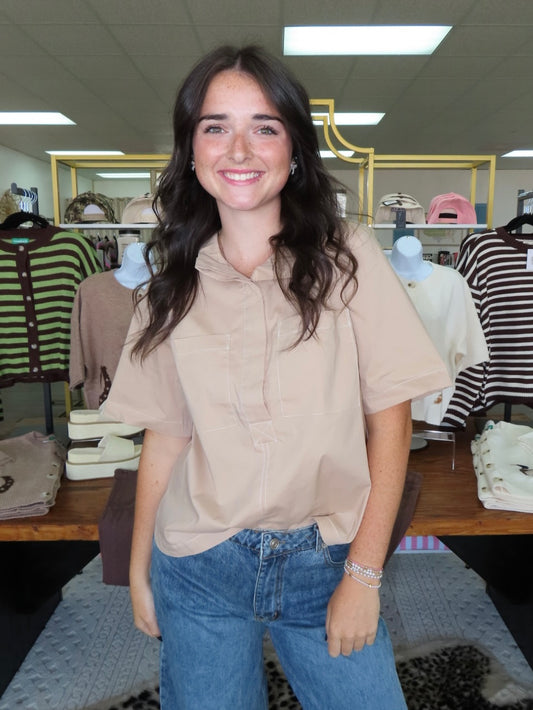 Latte Luxe Top