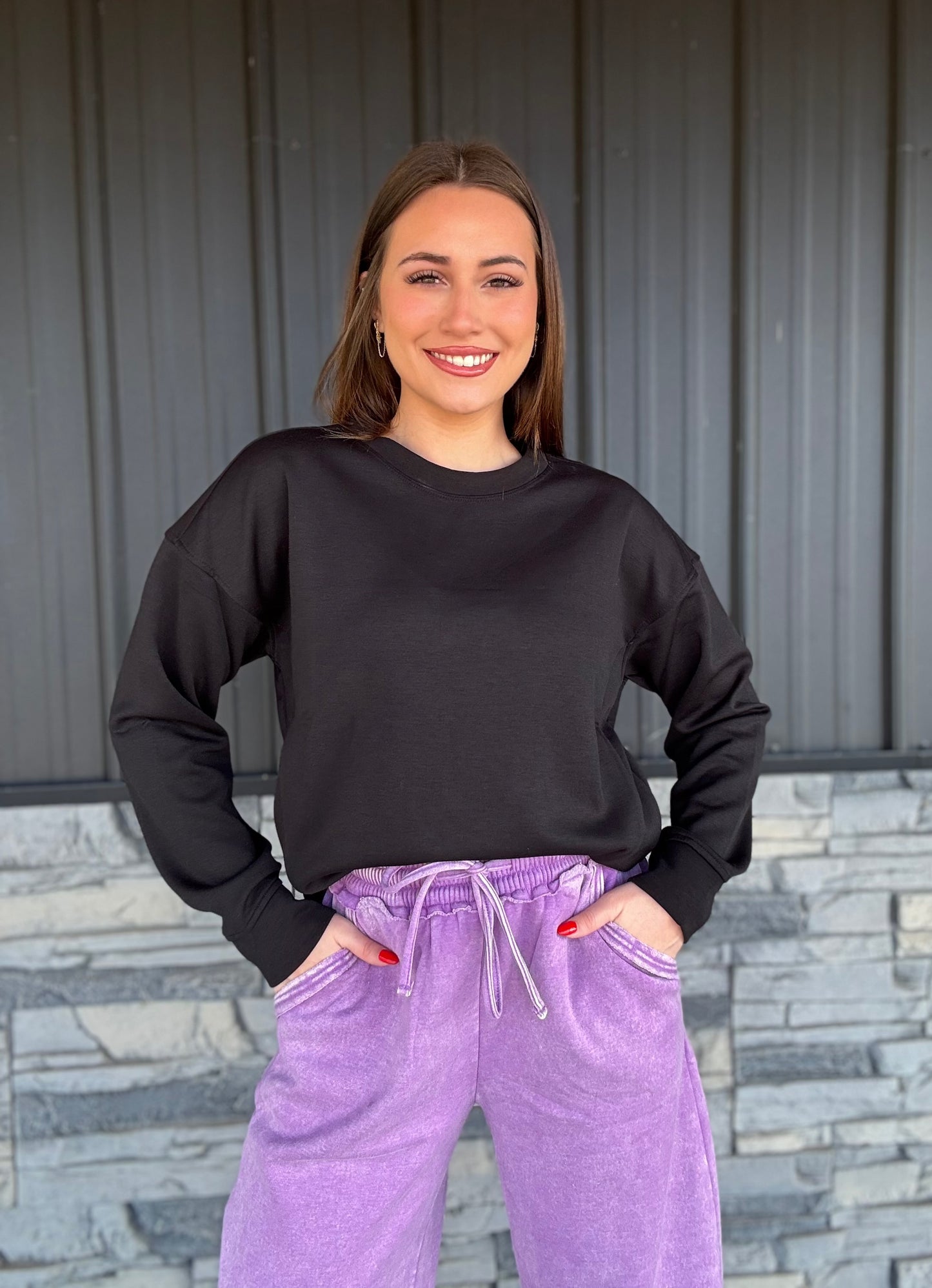 Scuba Round Neck Sweatshirt