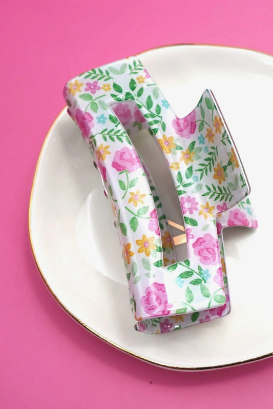 Floral Ditsy Claw Clip