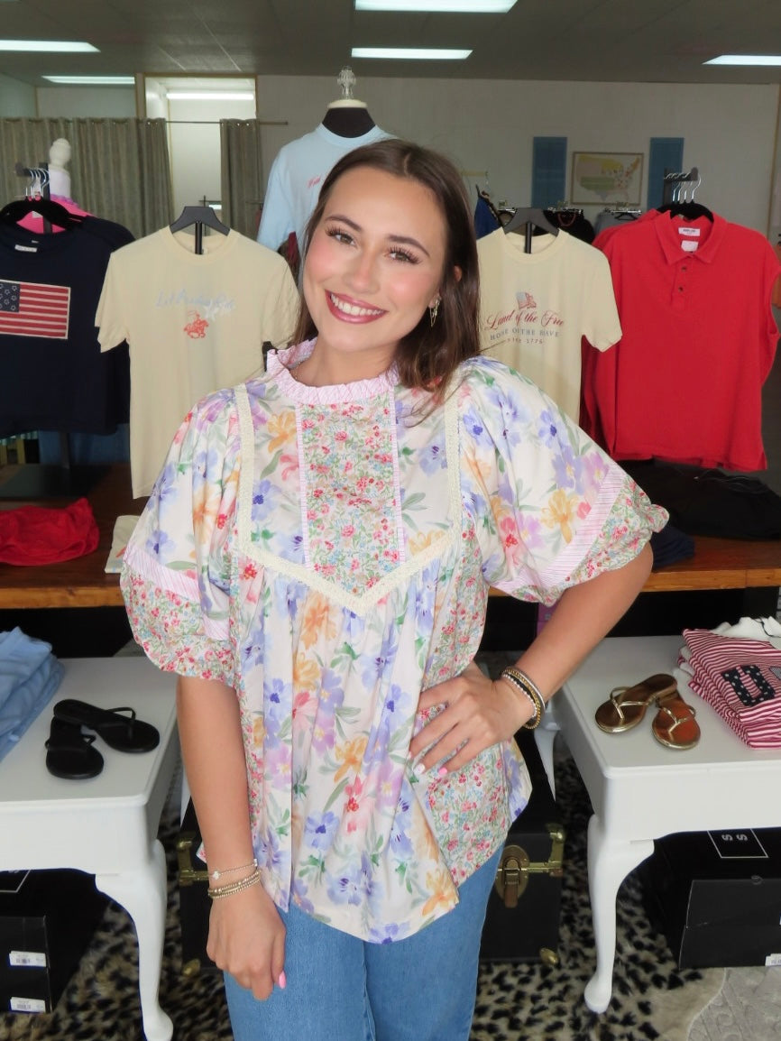 Flower Market Blouse
