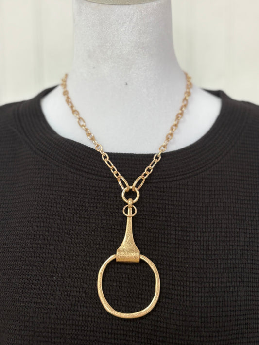 Saddle Up Necklace