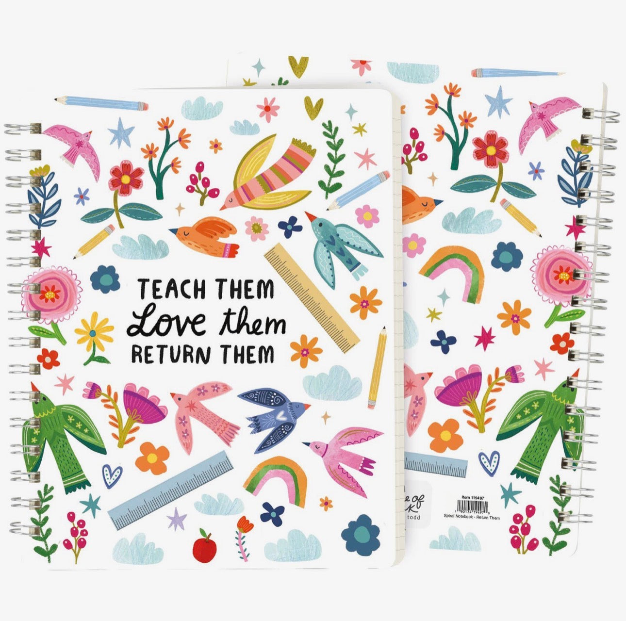 Return Them Spiral Notebook