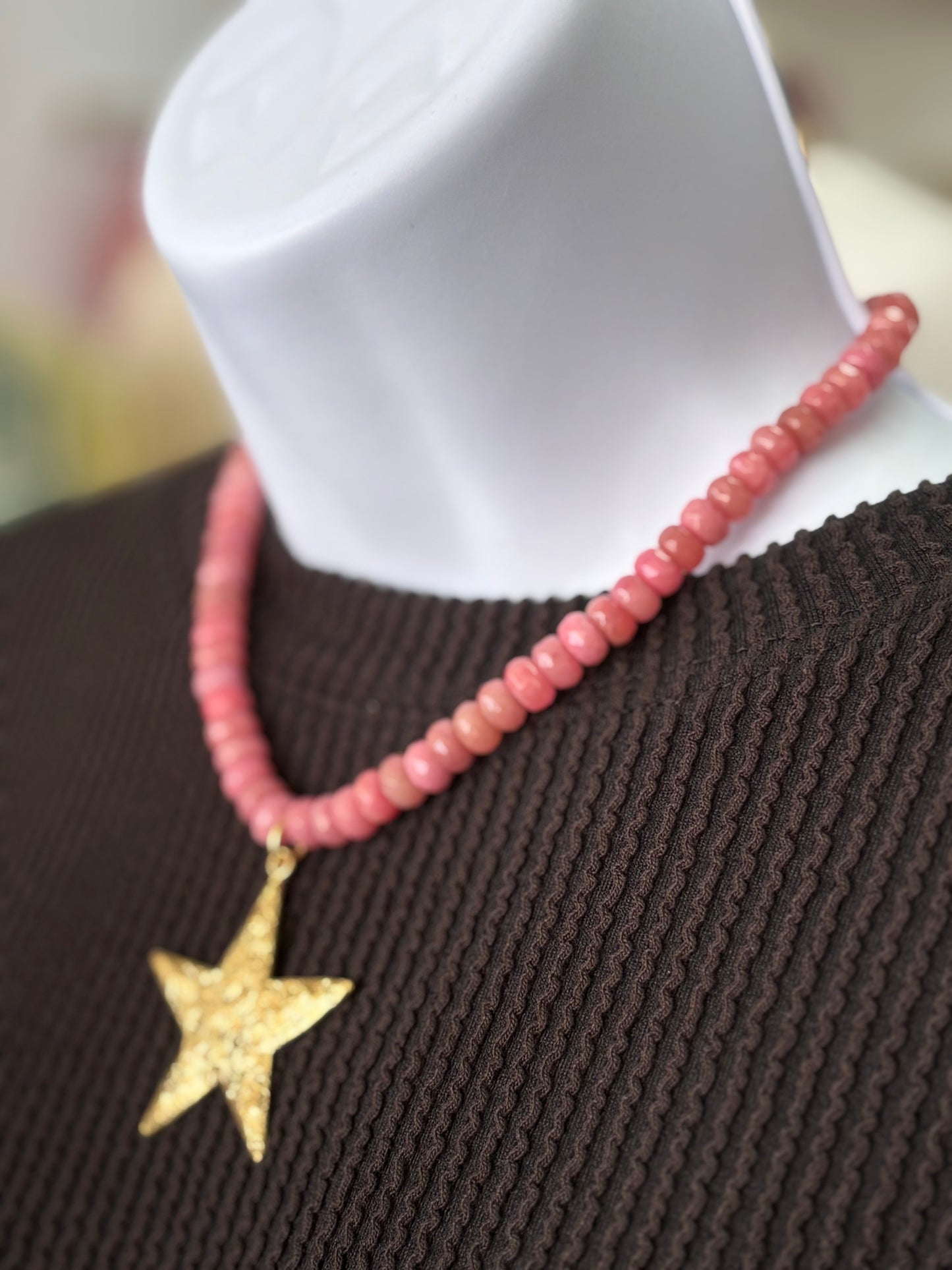 Blush Starfall Necklace