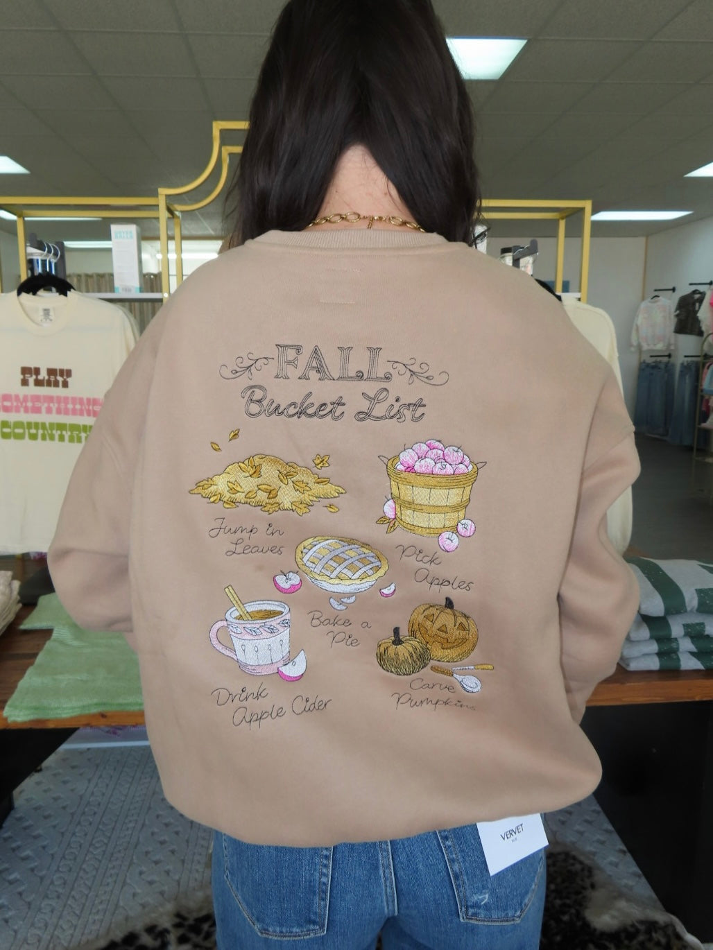 Fall Bucket List Sweatshirt