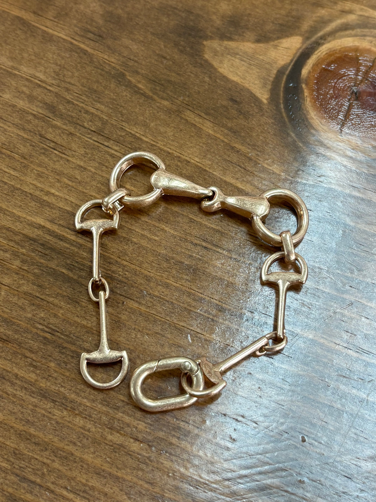 Gold Bit Bracelet