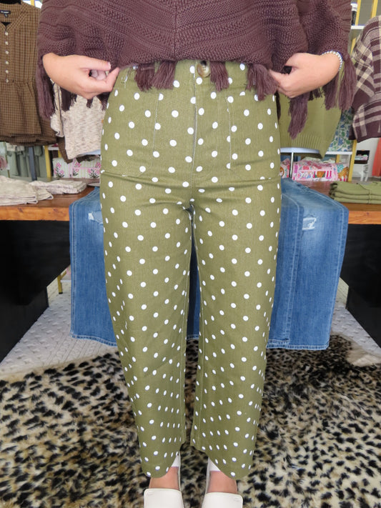 Sage & Spots Pants