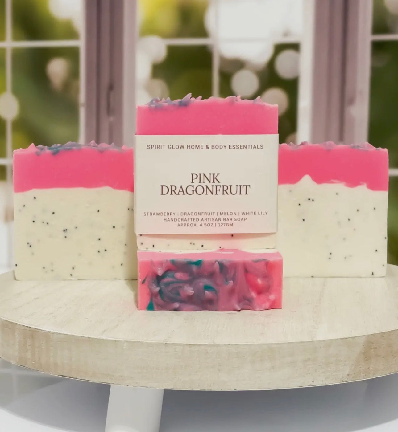 Pink Dragonfruit Soap Bar