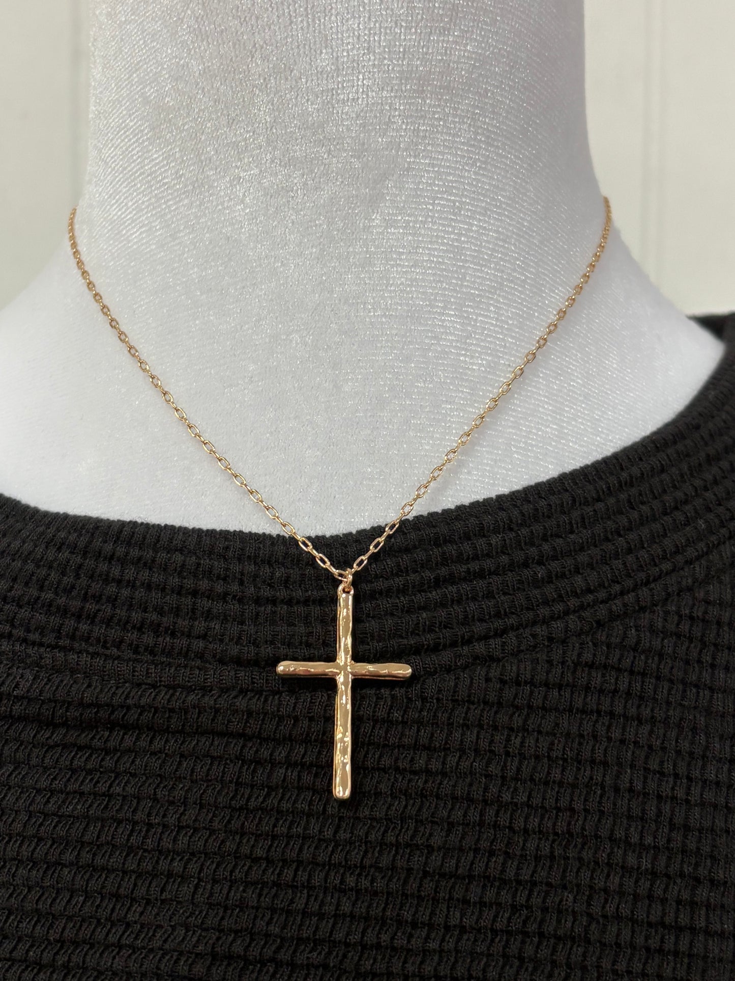 Thin Cross Necklace