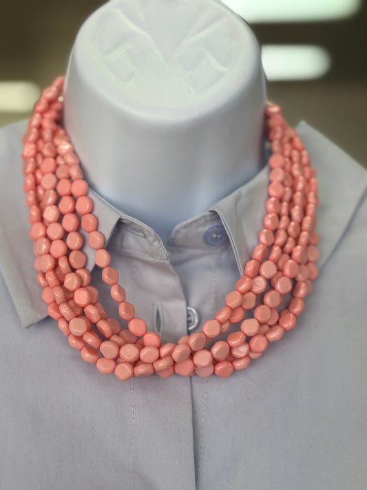Coral Stones Neckace
