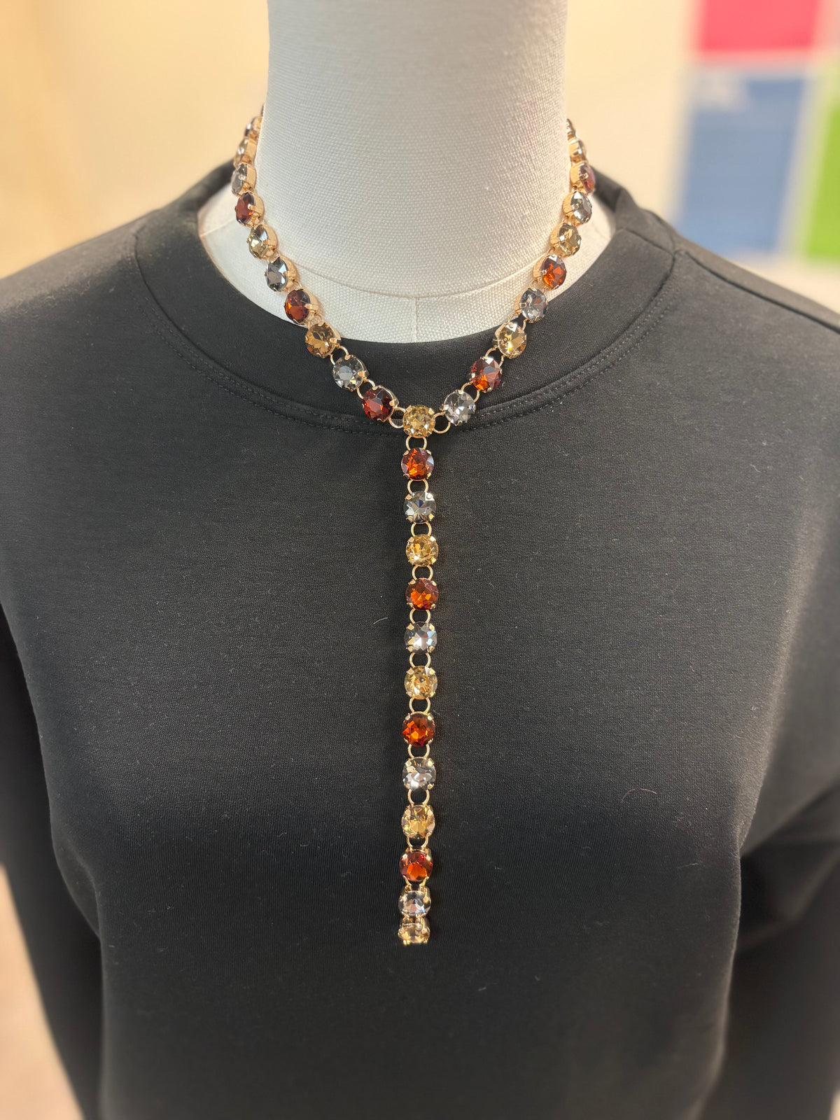 Bronze Jewels Necklace