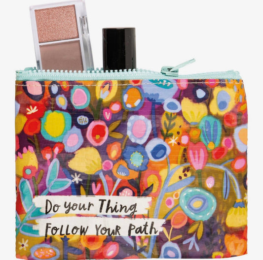 Do Your Thing Follow Your Path Zipper Wallet