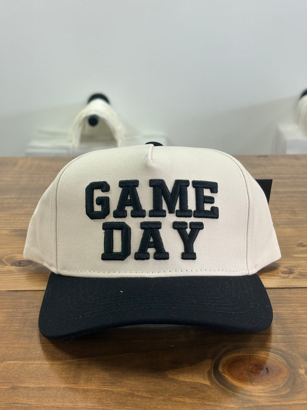 Black Game Day Hat