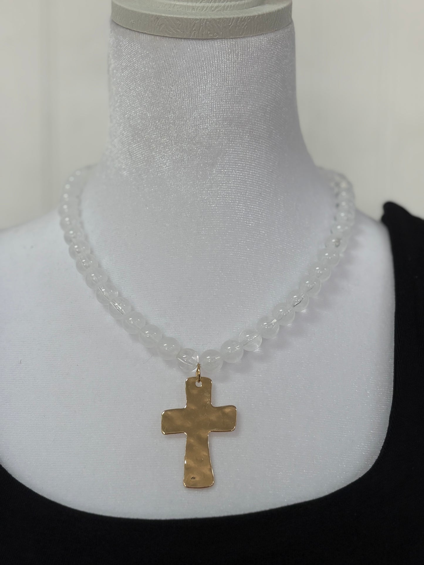 Chrystal Cross Necklace