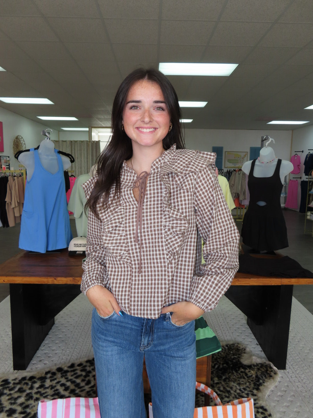 Chestnut Charm Blouse